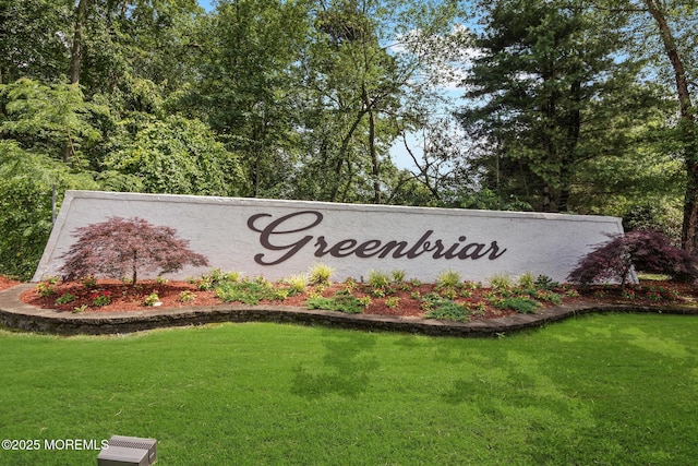 14 Campion Ct, Brick, NJ 08724 - community / neighborhood sign with a yard