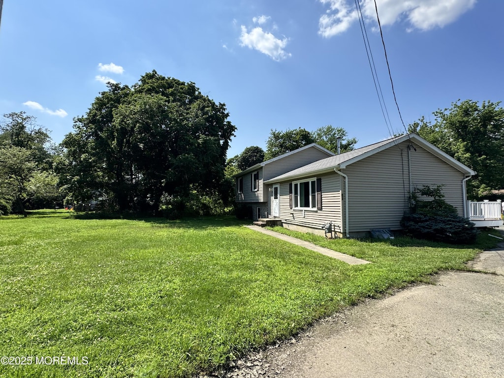 353 Pfister Rd, Jackson, NJ 08527 - view of side of property featuring a yard