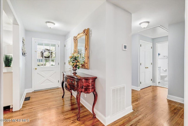 48 Crest Dr, Brick, NJ 08724 - entrance foyer with light wood-style floors