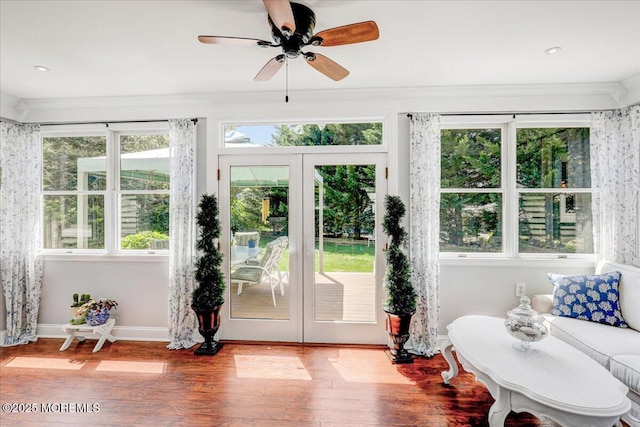 48 Crest Dr, Brick, NJ 08724 - sunroom with french doors