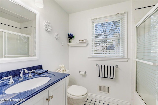 48 Crest Dr, Brick, NJ 08724 - full bathroom featuring vanity and enclosed tub / shower combo