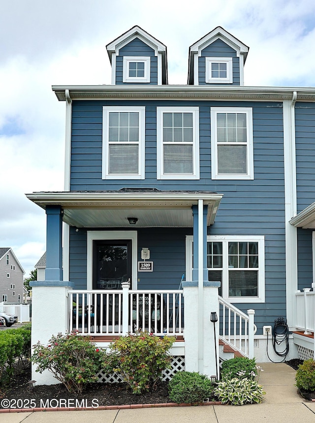 1509 Embury Ave, Neptune Township, NJ 07753 - view of front of property with covered porch