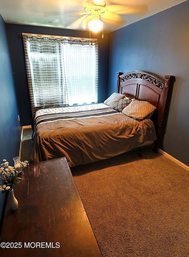 1509 Embury Ave, Neptune Township, NJ 07753 - bedroom featuring carpet and ceiling fan