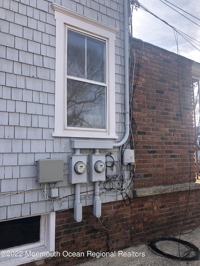 267 Roosevelt Ave, Oakhurst, NJ 07755 - exterior view of electric meter