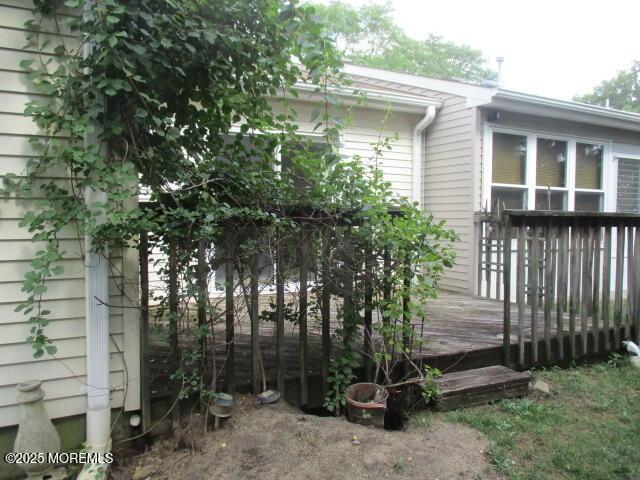 294 Marni Ln, Lakewood, NJ 08701 - view of side of property featuring a wooden deck