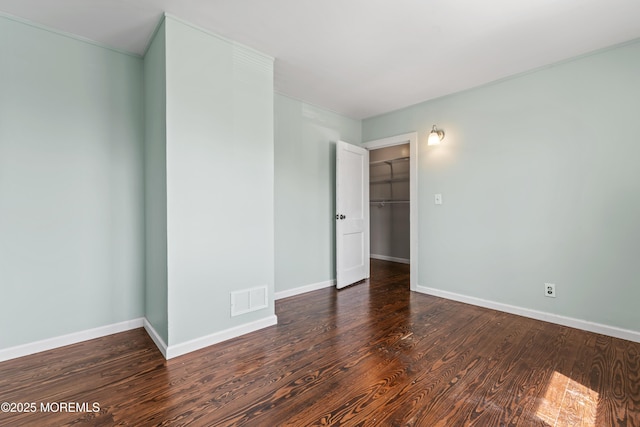 93 Barker Ave, Shrewsbury Twp, NJ 07724 - spare room with wood finished floors