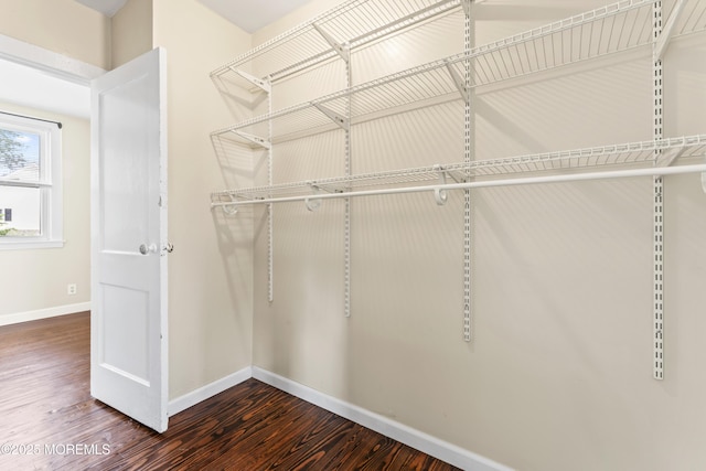 93 Barker Ave, Shrewsbury Twp, NJ 07724 - spacious closet with wood finished floors