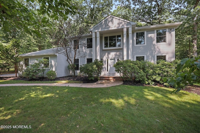 38 Pine St, Lincroft, NJ 07738 - neoclassical home featuring a front yard