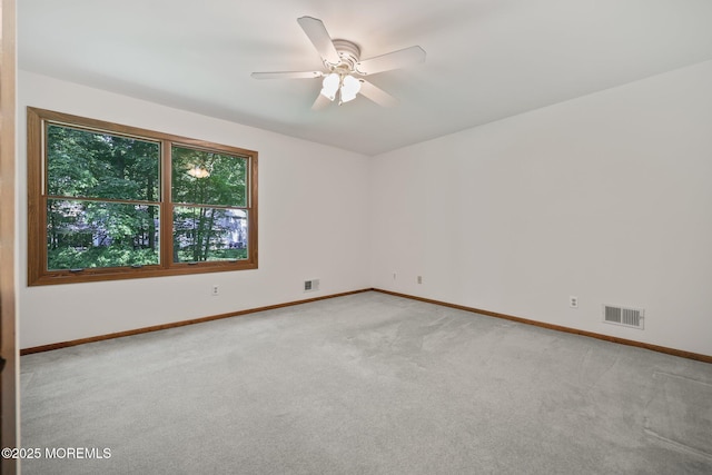 38 Pine St, Lincroft, NJ 07738 - empty room featuring light carpet and a ceiling fan