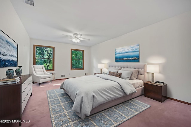 38 Pine St, Lincroft, NJ 07738 - bedroom featuring carpet floors and a ceiling fan