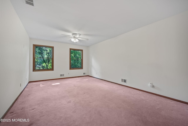 38 Pine St, Lincroft, NJ 07738 - carpeted spare room with ceiling fan and baseboards