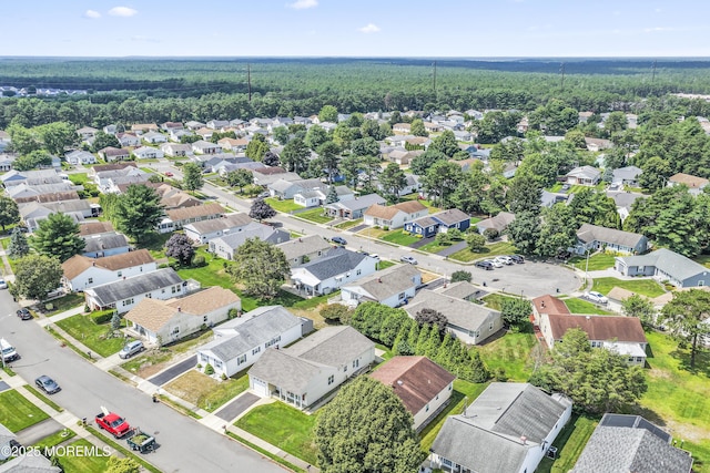 25 Tropicana Ct, Toms River, NJ 08757 - aerial view of residential area featuring a heavily wooded area