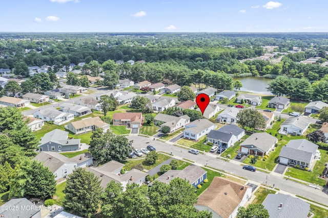 25 Tropicana Ct, Toms River, NJ 08757 - aerial perspective of suburban area featuring a nearby body of water