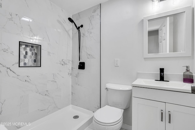 9 Frederick Dr, Bayville, NJ 08721 - bathroom with vanity and a marble finish shower