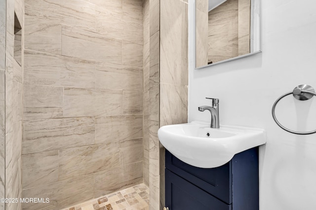 9 Frederick Dr, Bayville, NJ 08721 - full bathroom with vanity and tiled shower