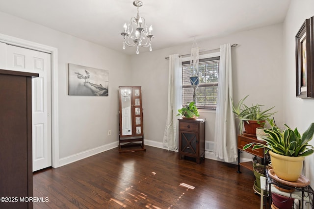5 Maplecrest Ct, Toms River, NJ 08753 - entryway with a chandelier and wood finished floors