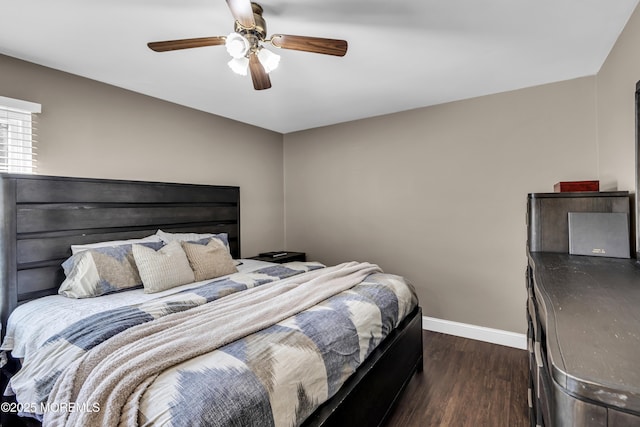 8 Blueberry Path, Howell, NJ 07731 - bedroom featuring dark wood-type flooring and ceiling fan