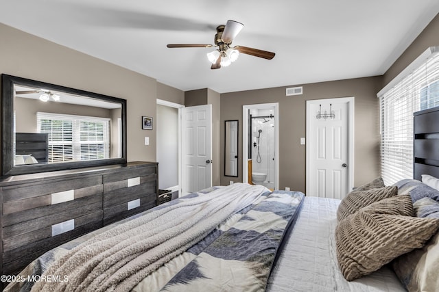 8 Blueberry Path, Howell, NJ 07731 - bedroom featuring ceiling fan and connected bathroom