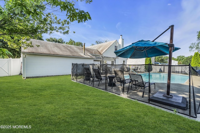 8 Blueberry Path, Howell, NJ 07731 - fenced backyard featuring a patio area