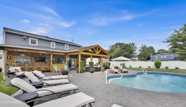 141 Twin Rivers Dr, Toms River, NJ 08753 - view of pool featuring a patio