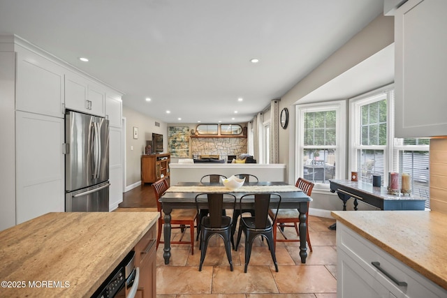 2 Independence Dr, Aberdeen, NJ 07747 - dining space featuring recessed lighting and baseboards