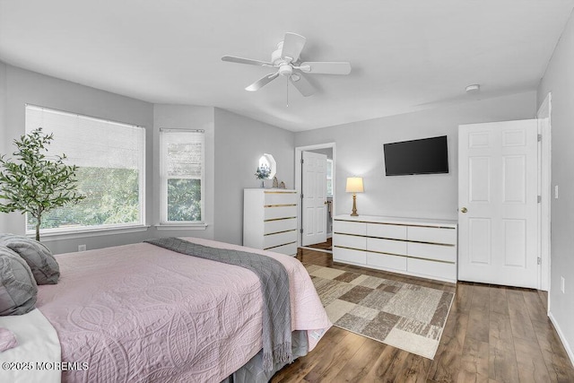 85 Mapletree Rd, Toms River, NJ 08753 - bedroom with wood finished floors and ceiling fan