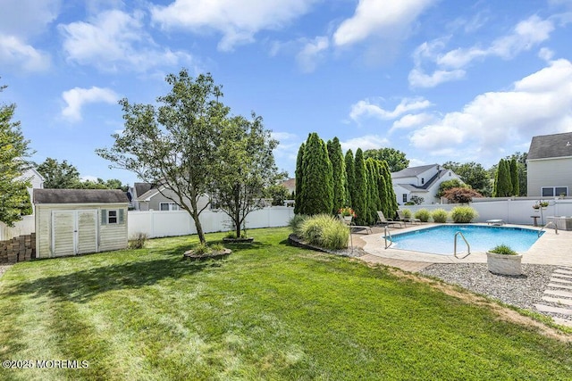 85 Mapletree Rd, Toms River, NJ 08753 - fenced backyard featuring a shed