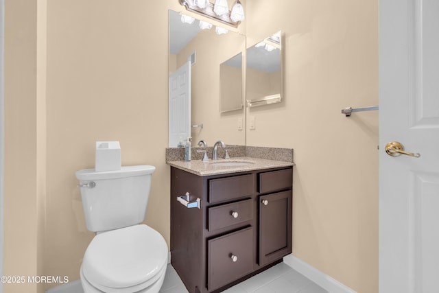 252 Enclave Blvd, Lakewood, NJ 08701 - bathroom with vanity and tile patterned flooring