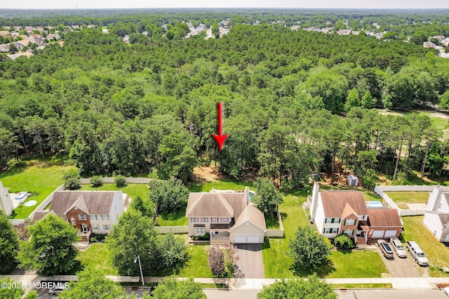 86 Lorelei Dr, Howell, NJ 07731 - aerial view of residential area with a forest