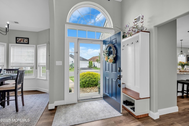 16 Vecchio Rd, Manchester, NJ 08759 - entryway featuring wood finished floors and baseboards