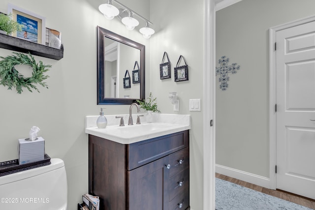 16 Vecchio Rd, Manchester, NJ 08759 - bathroom with vanity and wood finished floors