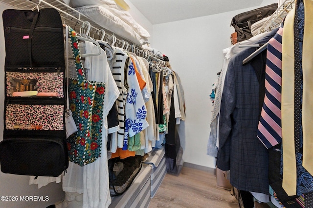 165 Tulip Ln, Freehold, NJ 07728 - spacious closet with wood finished floors