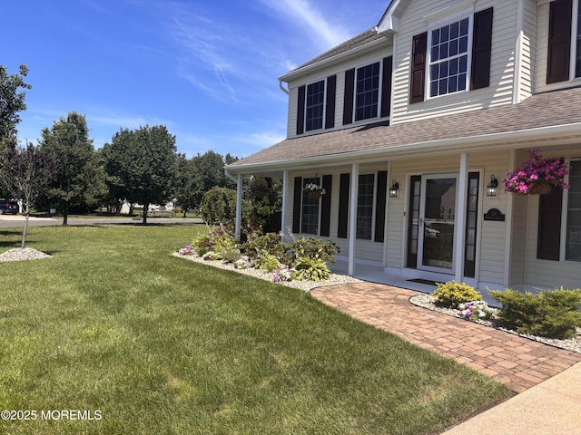 30 Gristmill Rd, Howell, NJ 07731 - view of grassy yard featuring a porch