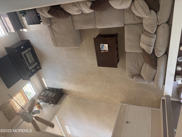 30 Gristmill Rd, Howell, NJ 07731 - unfurnished living room with plenty of natural light
