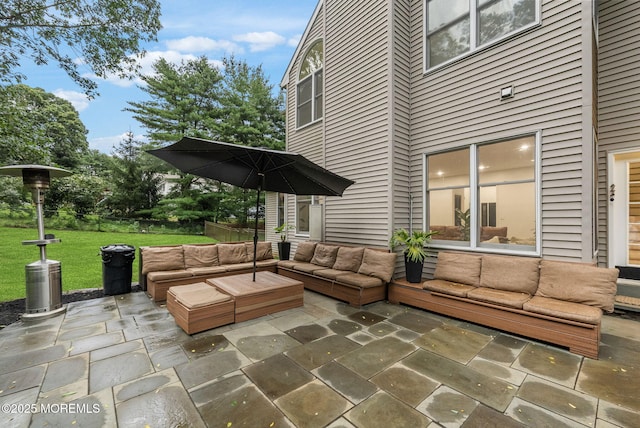 8 Shadowbrook Dr, Colts Neck, NJ 07722 - view of patio with an outdoor living space