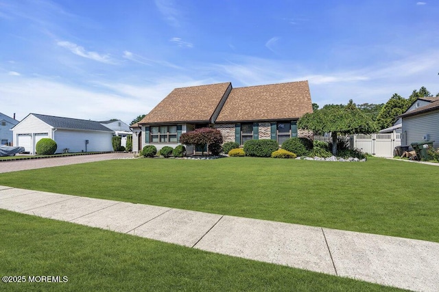 18 Laurel Crest Dr, Howell, NJ 07731 - view of front of property featuring a garage and a shingled roof