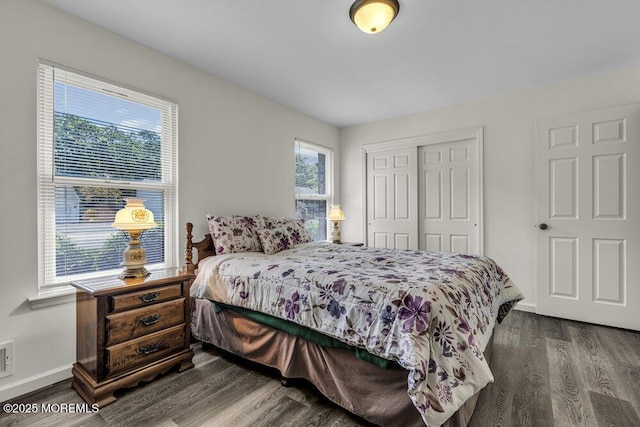 18 Laurel Crest Dr, Howell, NJ 07731 - bedroom featuring a closet and wood finished floors