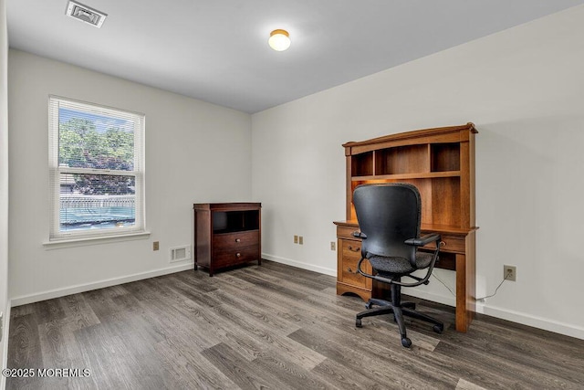 18 Laurel Crest Dr, Howell, NJ 07731 - home office with wood finished floors and baseboards