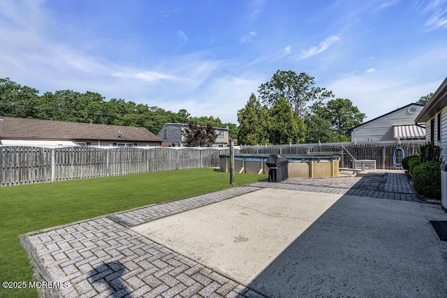 18 Laurel Crest Dr, Howell, NJ 07731 - fenced backyard with a patio area