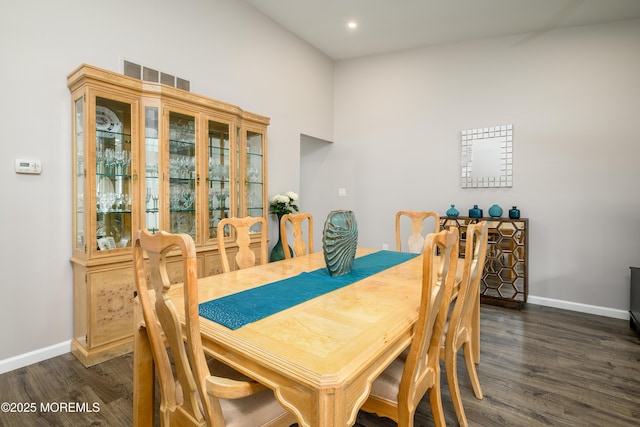 17 Linton Close Close Unit 1000, Freehold, NJ 07728 - dining area with dark wood-style floors and recessed lighting