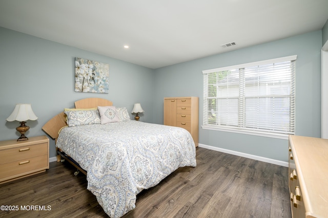 17 Linton Close Close Unit 1000, Freehold, NJ 07728 - bedroom featuring dark wood-style flooring and recessed lighting
