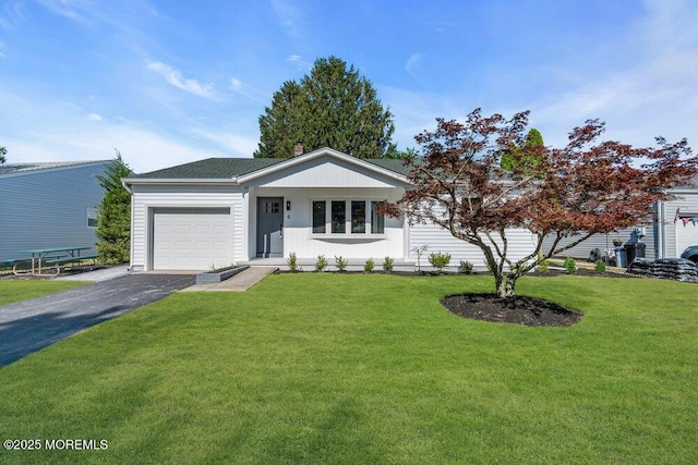 6 Fairfield Rd, Toms River, NJ 08757 - ranch-style home with an attached garage, driveway, and a front lawn