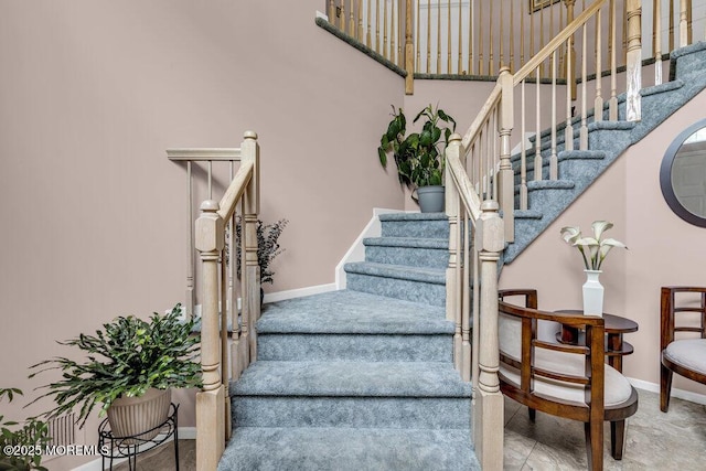 32 Tilton Rd, Brick, NJ 08723 - staircase with baseboards