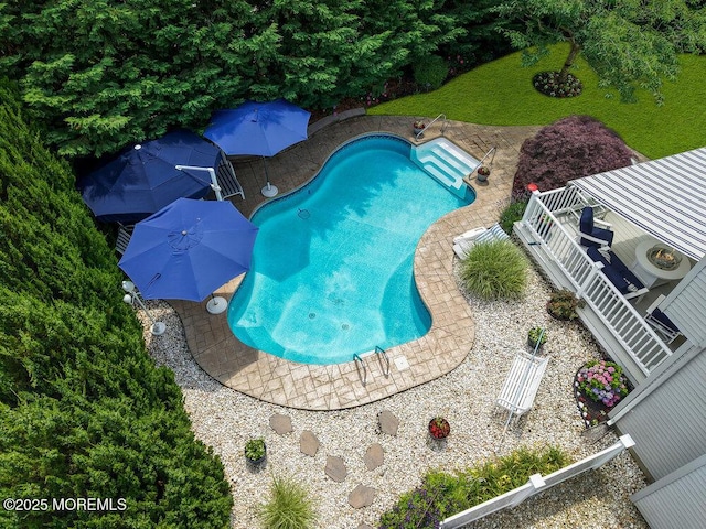 32 Tilton Rd, Brick, NJ 08723 - view of swimming pool