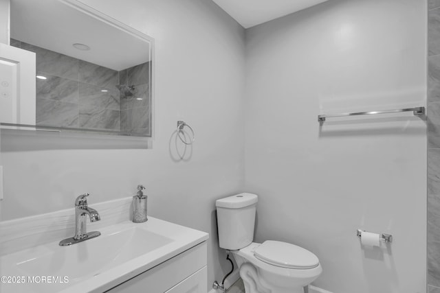 171 Biabou Dr, Toms River, NJ 08757 - bathroom featuring vanity and a shower