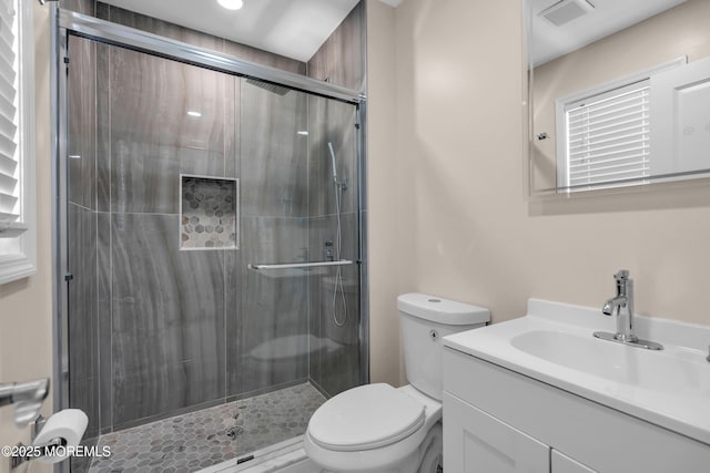 171 Biabou Dr, Toms River, NJ 08757 - bathroom with vanity and a shower stall