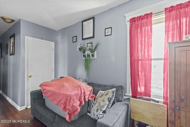 1015 Mattison Ave, Asbury Park, NJ 07712 - bedroom with wood finished floors and baseboards