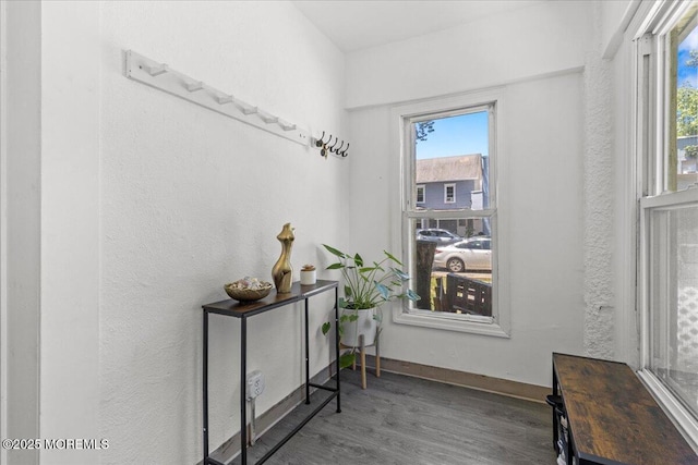 1015 Mattison Ave, Asbury Park, NJ 07712 - interior space featuring wood finished floors and baseboards