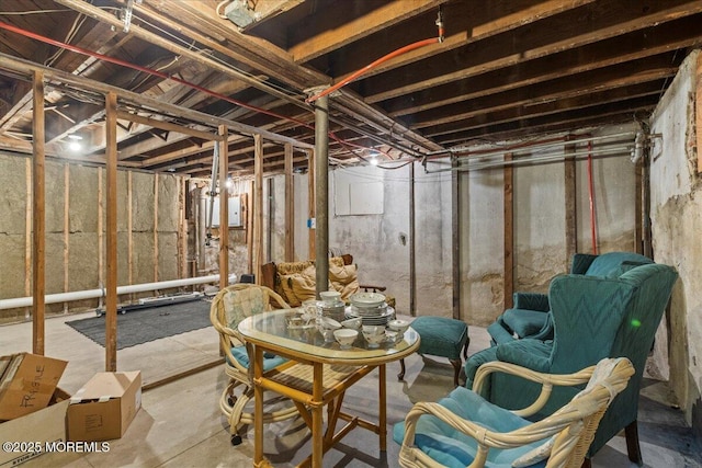 1015 Mattison Ave, Asbury Park, NJ 07712 - view of unfinished basement