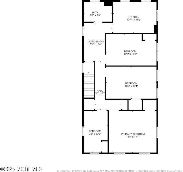 1015 Mattison Ave, Asbury Park, NJ 07712 - view of home floor plan